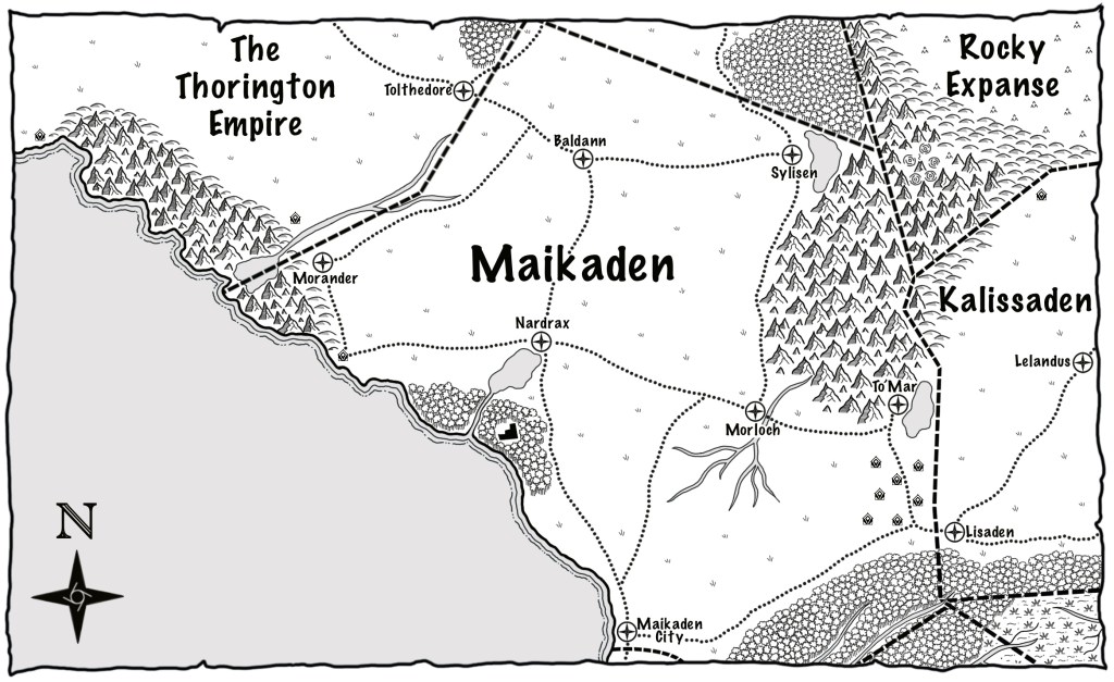 Map of Maikaden